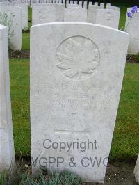 Etaples Military Cemetery - Anderson, Chester Ray